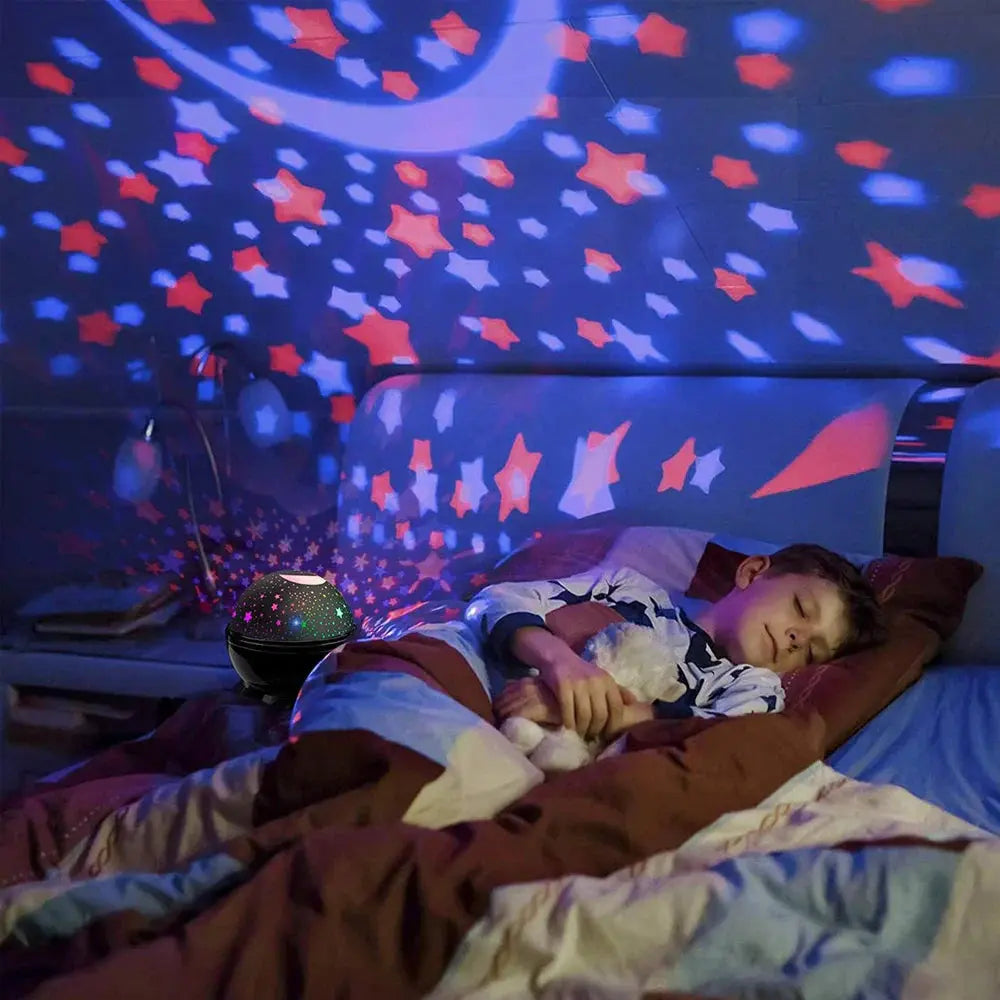 Veilleuse-projecteur-une-galaxie-d-étoiles-pour-faire-rêver-votre-enfant LuxNuit