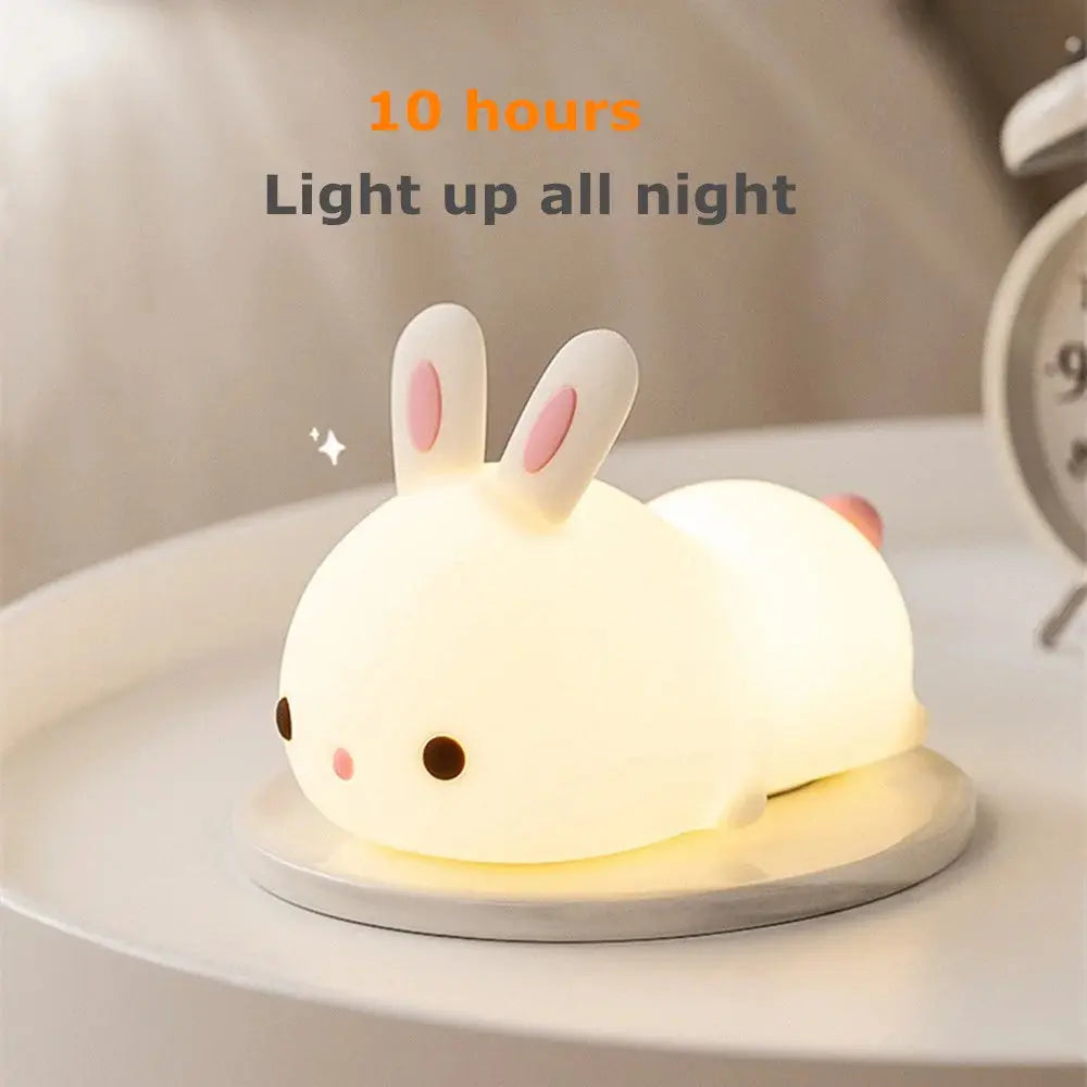 Jolie veilleuse lapin pour bébé