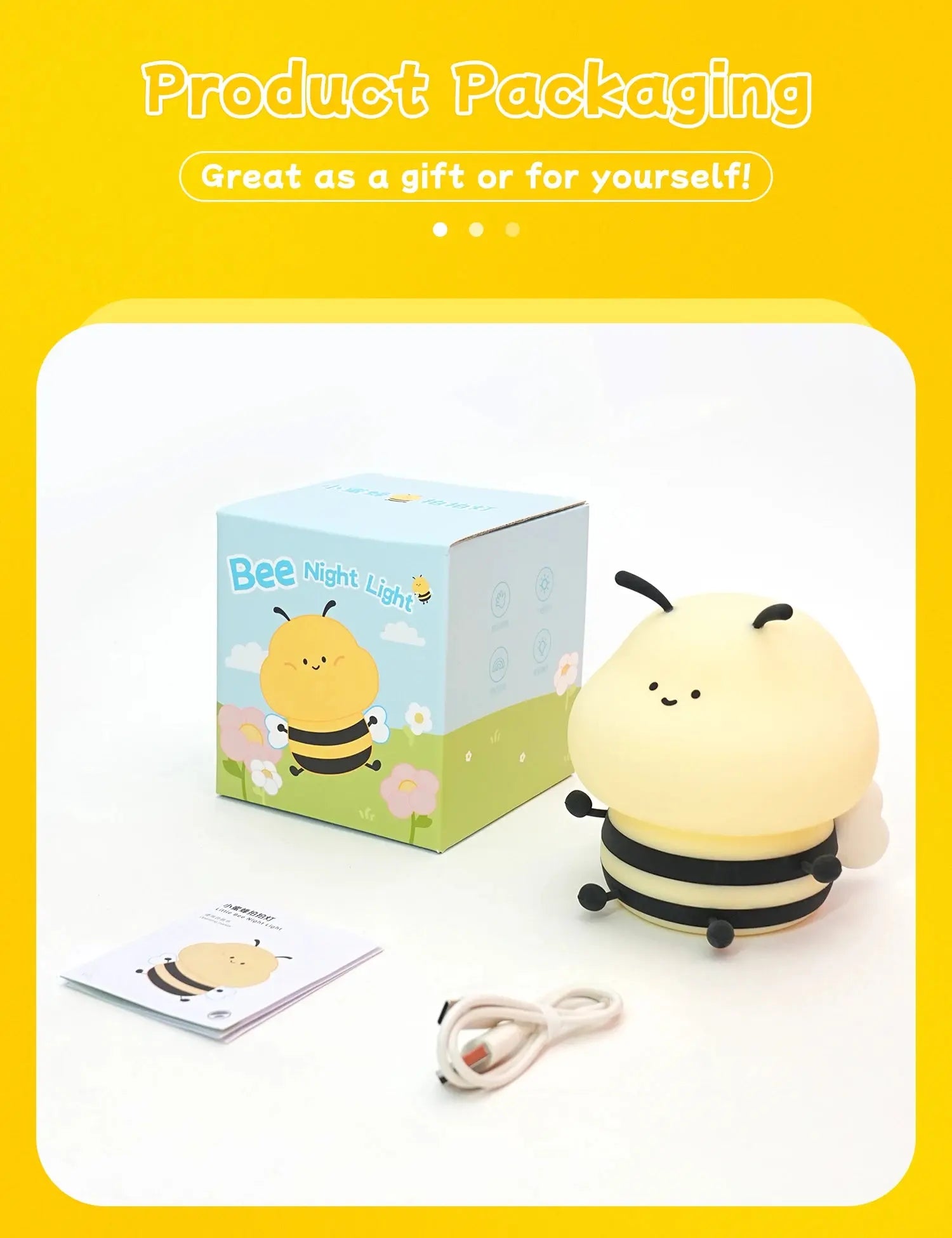 Veilleuse abeille pour cadeau