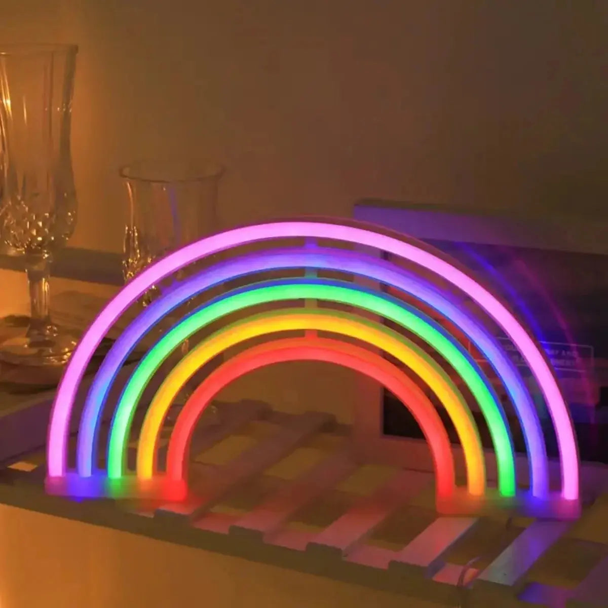 Veilleuse arc en ciel