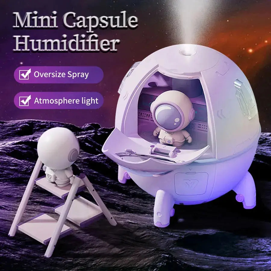 Veilleuse astronaute avec diffuseur - LuxNuit
