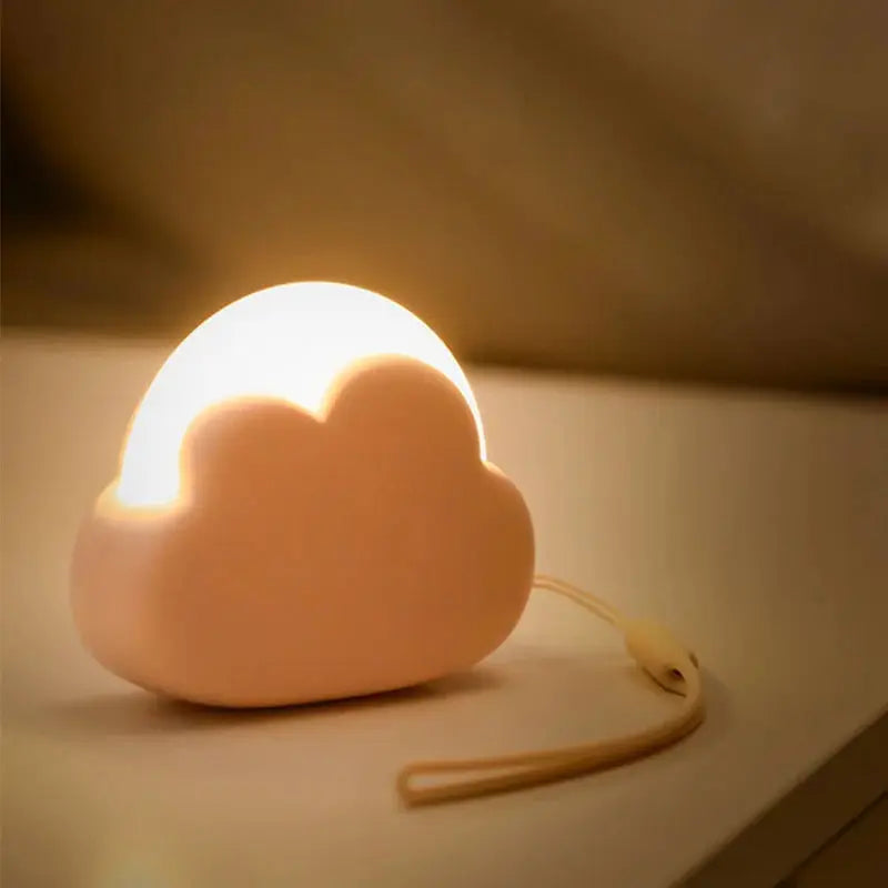 Veilleuse bébé rose