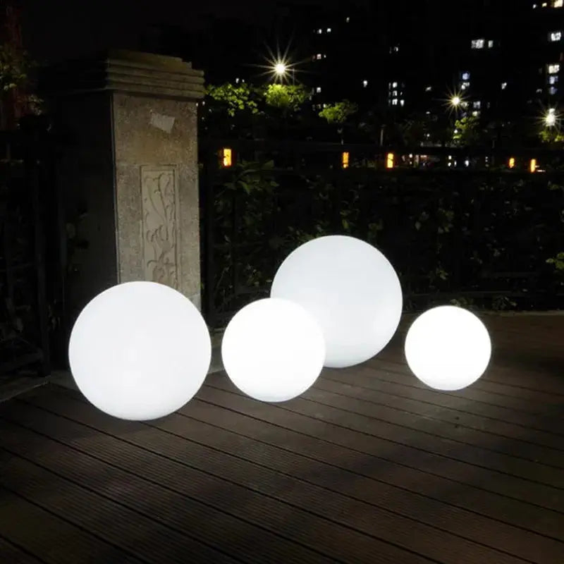 Veilleuse ballon pour jardin joli