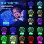 Veilleuse ballon 3D