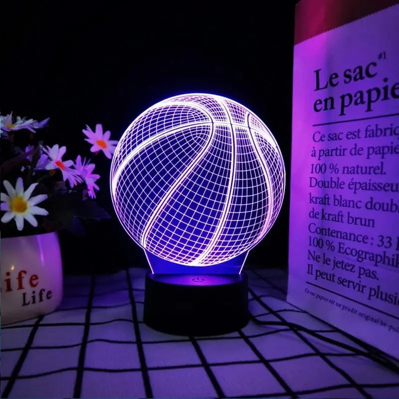 Veilleuse ballon 3D pour enfants