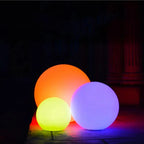 Veilleuse ballon pour jardin