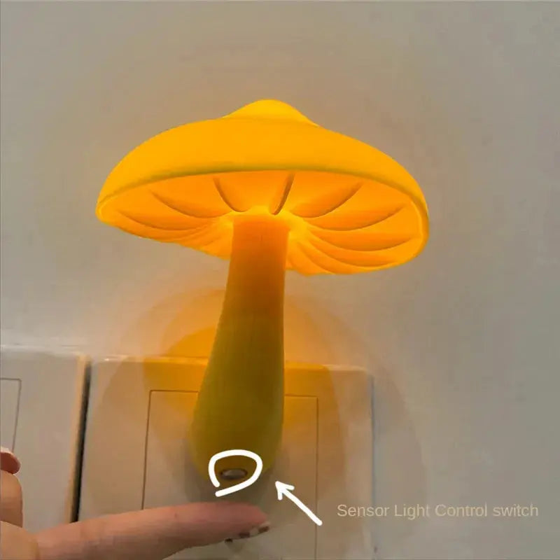 Veilleuse champignon éclairage 
