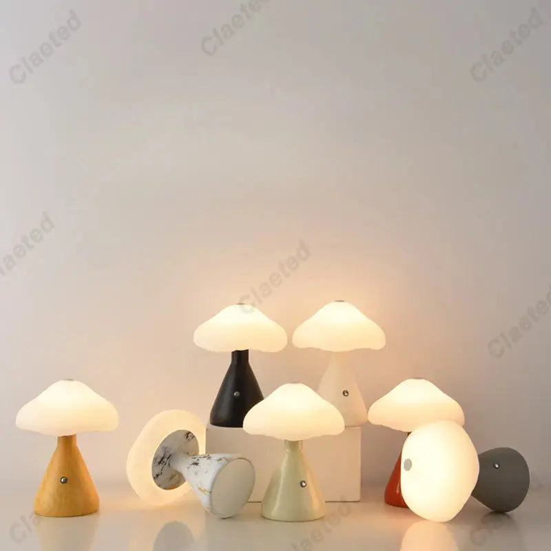 Veilleuse champignon multi couleur