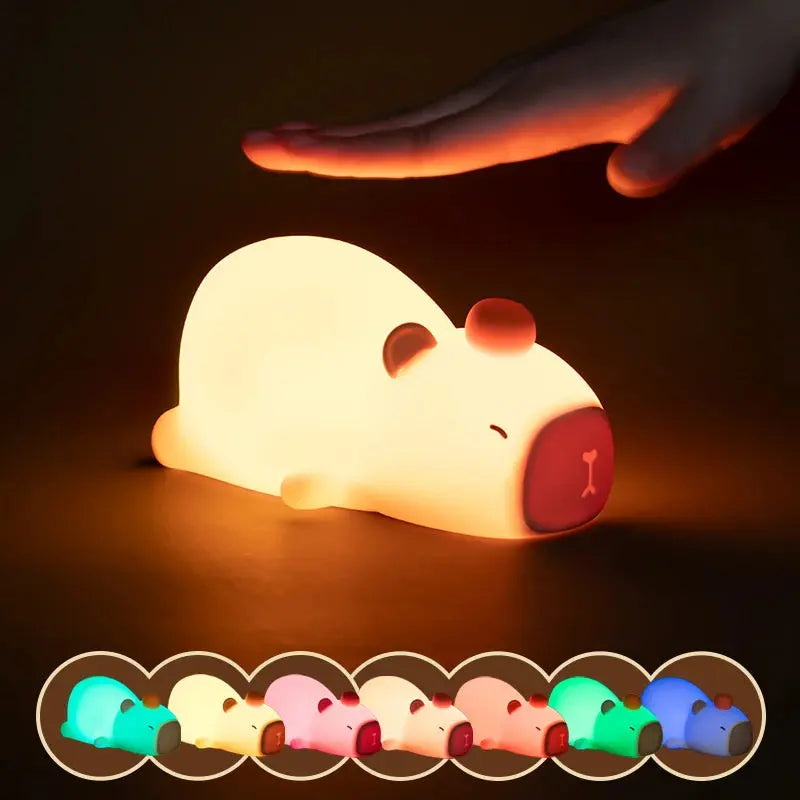 Veilleuse cochon nomade