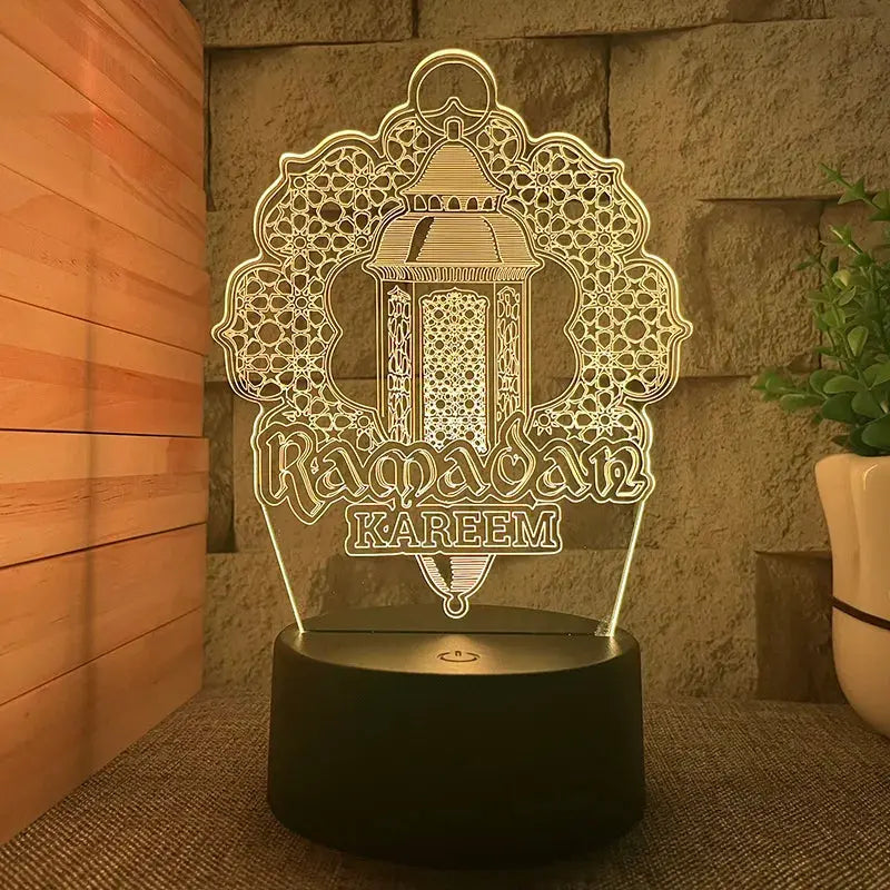 Veilleuse coranique doré Kareem