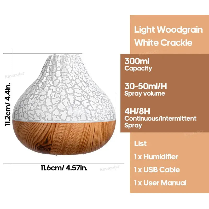 Veilleuse humidificateur d'air pour adulte