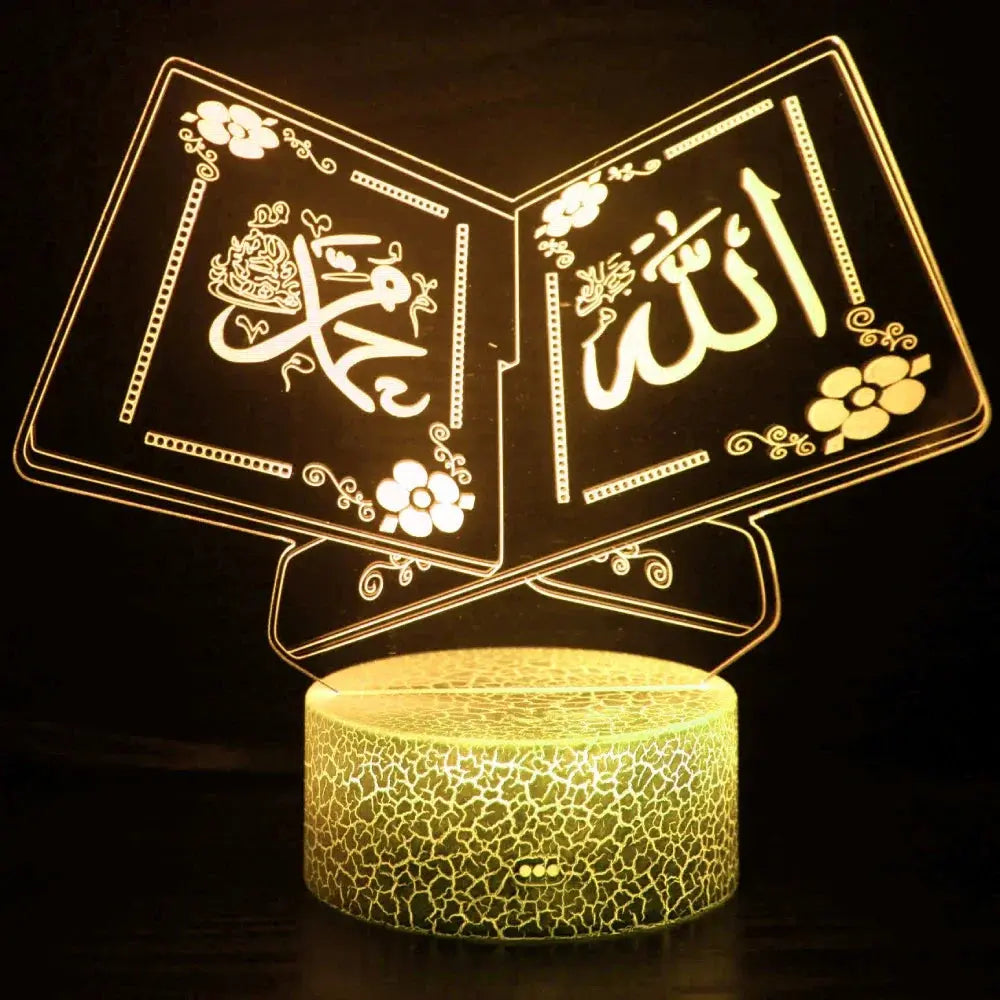 Veilleuse islamique 3D