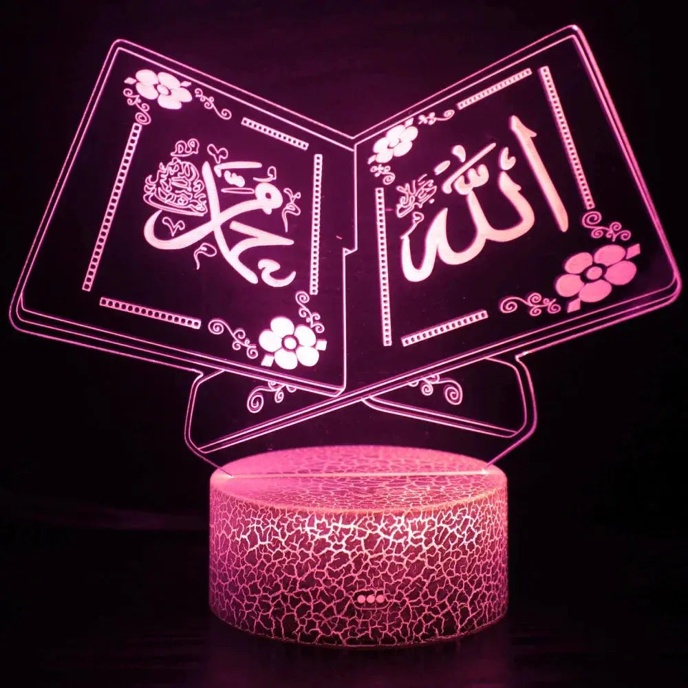 Veilleuse islamique 3D