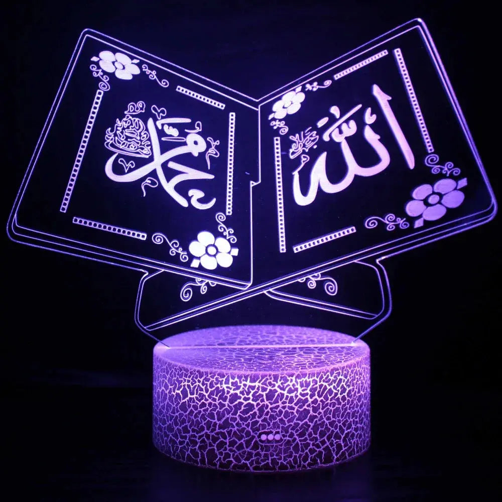 Veilleuse islamique viole
