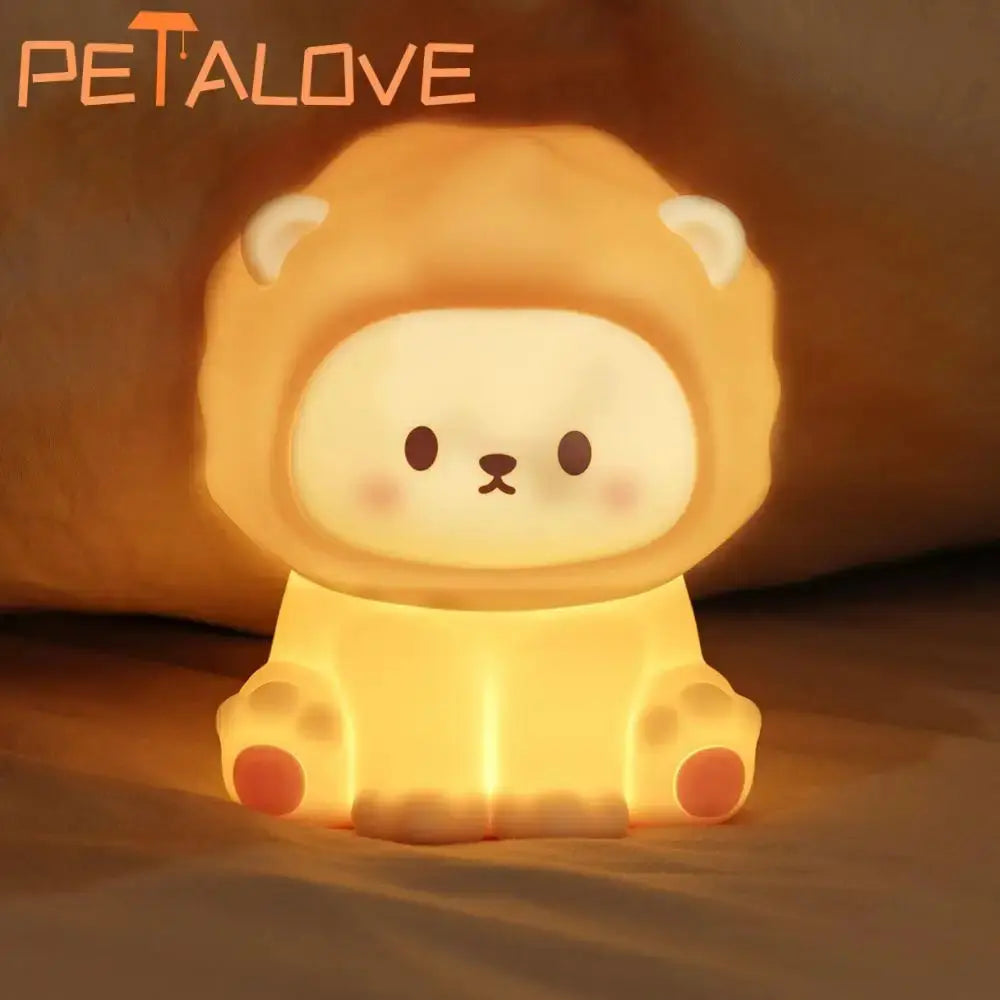  Veilleuse lion lumineux