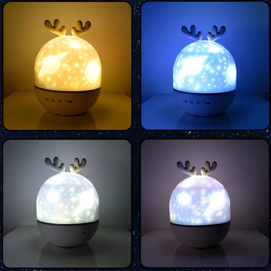 Veilleuse musicale jeu de lumière