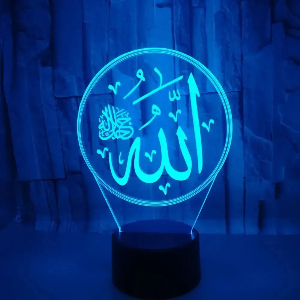 Veilleuse nom Allah