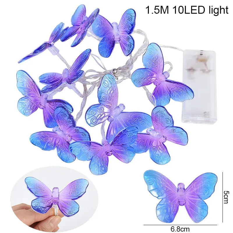 Veilleuse papillon pour décoration 