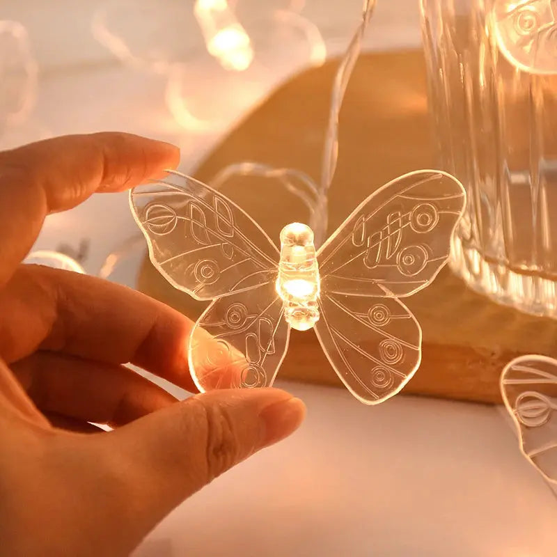 Veilleuse papillon pour fête