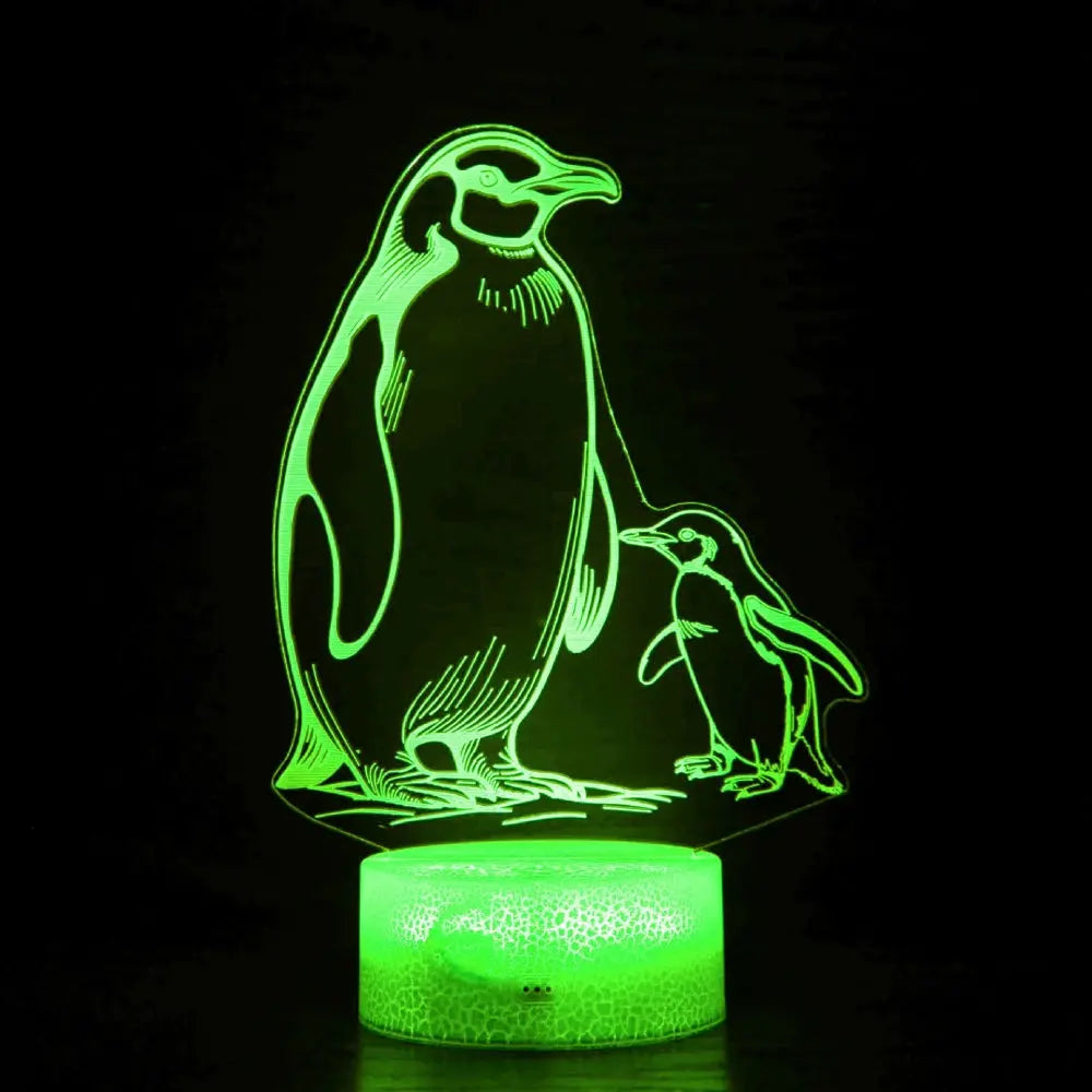 Veilleuse pingouin nomade