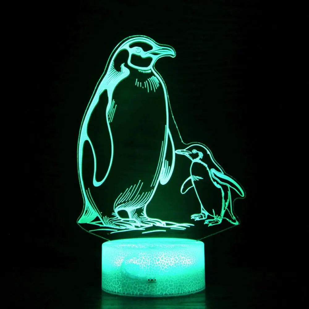 Veilleuse pingouin pour enfants