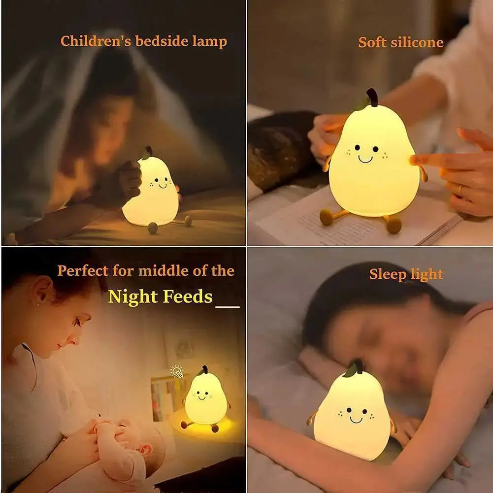 Veilleuse poire bébé
