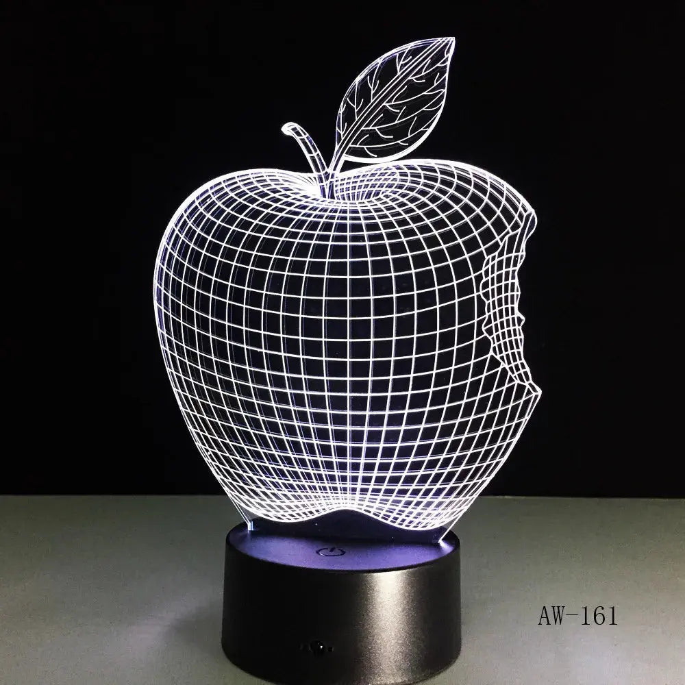 Veilleuse pomme blanc