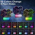 Veilleuse stitch couleurs