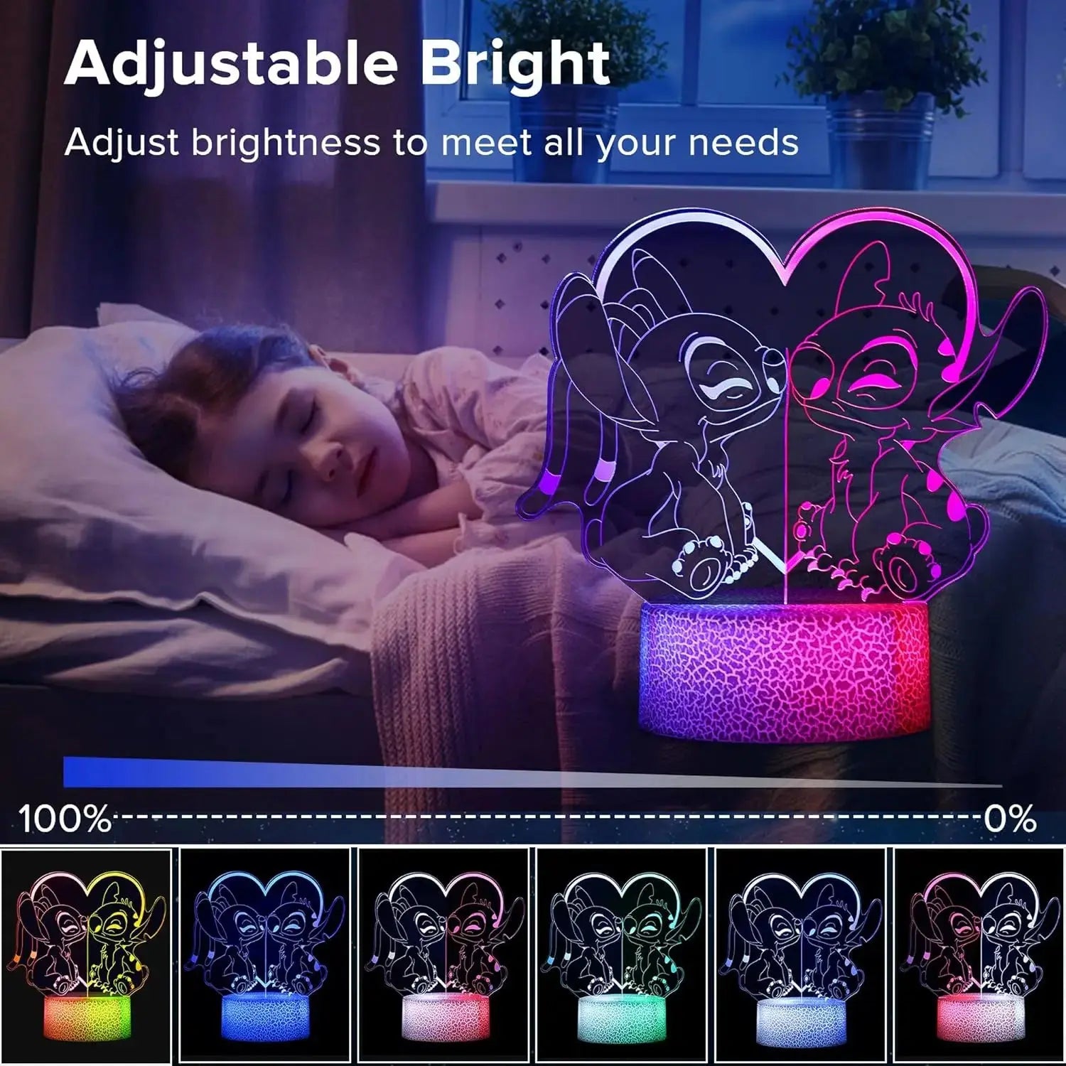 Veilleuse stitch nomade